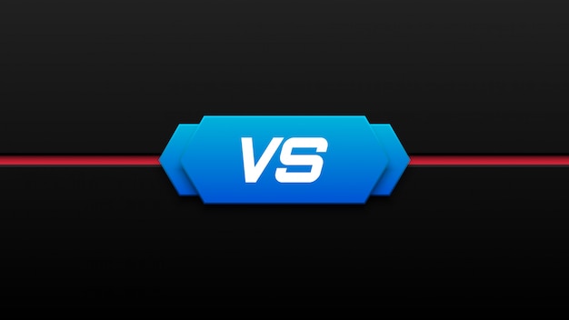 Versus screen. Vs battle background. 2998195 Vector Art at Vecteezy