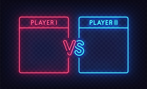 Versus Screen neon