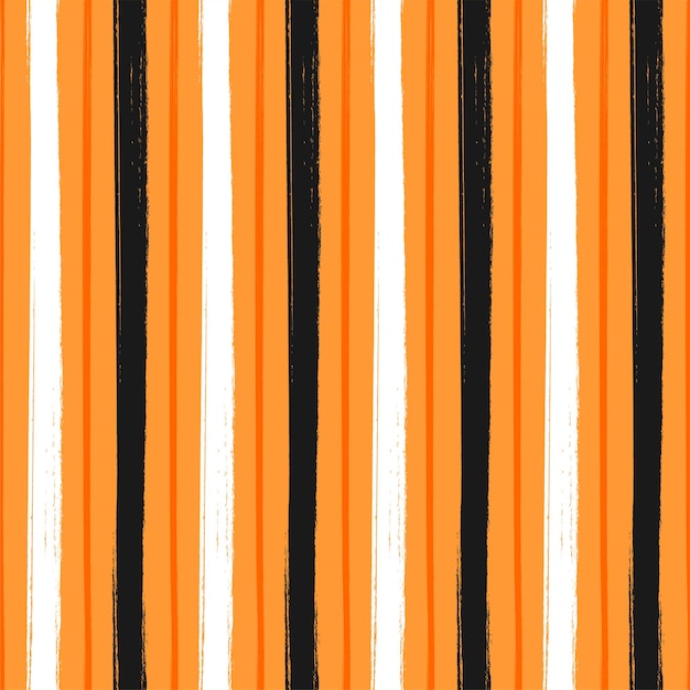 Verticaal streeppatroon in oranje zwart wit rode kleur