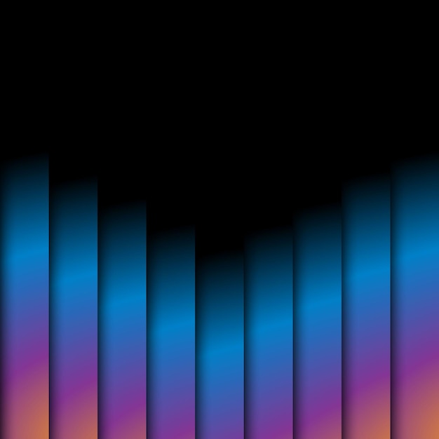 Vector vertical gradient lines background