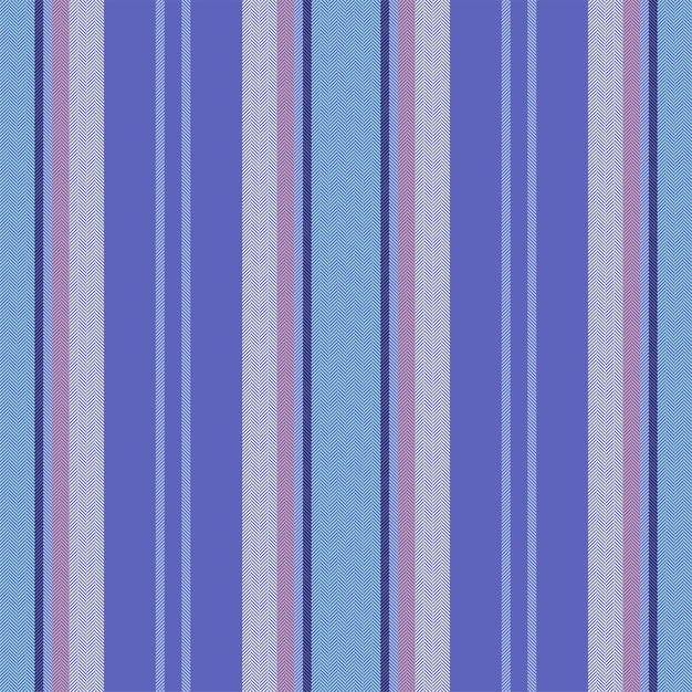 Vertical lines stripe pattern in blue Vector stripes background fabric texture Geometric striped line seamless abstract design