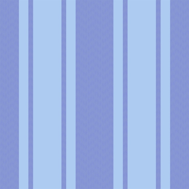 Vertical lines stripe pattern in blue Vector stripes background fabric texture Geometric striped line seamless abstract design