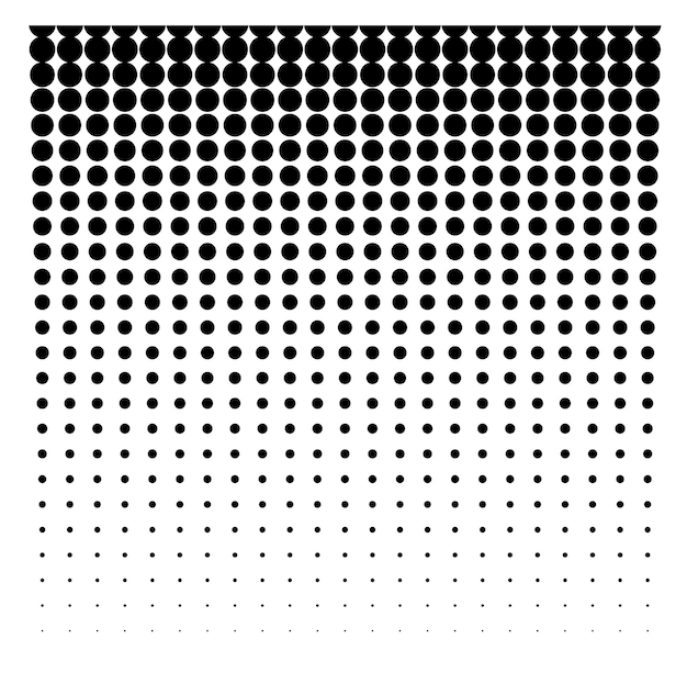 Vector vertical stipple noise fading dot pattern gradient vector illustration