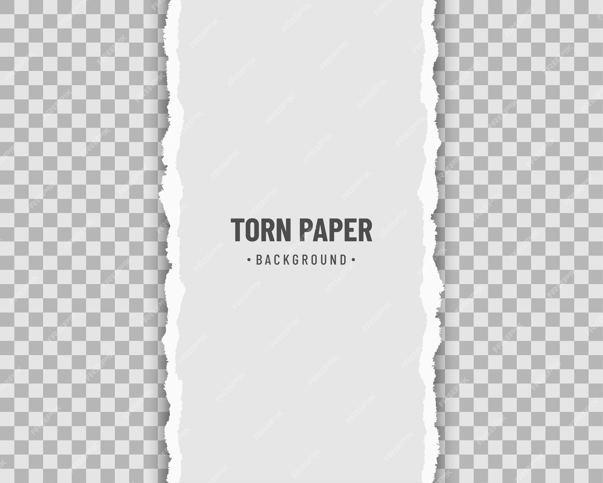 Torn Paper Transparent Background Images - Free Download on Freepik