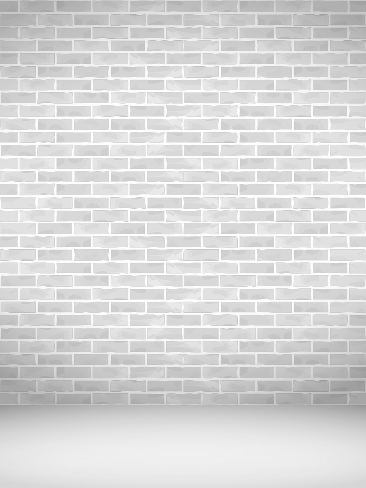 Vector vertical urban background old brick wall texture monochrome vector eps10 illustration