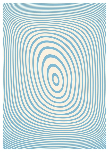 Verwrongen en verwrongen vector groovy hippie achtergrond golven draaien draaien patroon retro achtergronden