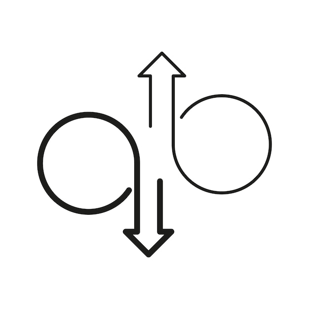 verzameling pijlvormen gebogen en zigzagontwerpen met de hand getekende stijl vectorpijlen set