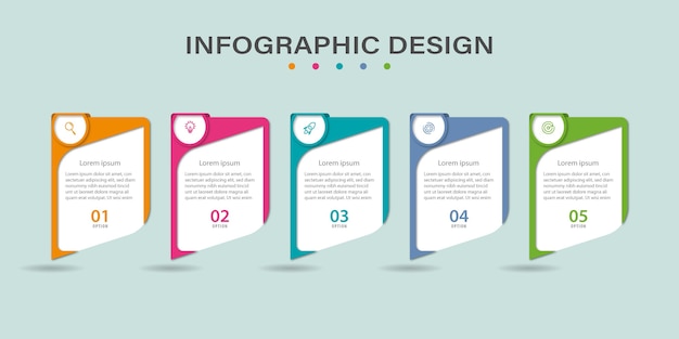 Verzameling van infographics