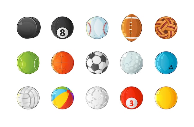 Verzamelset voor sportballen