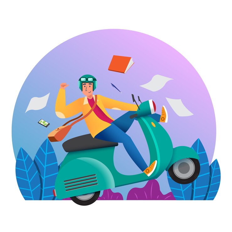 Vespa Riding