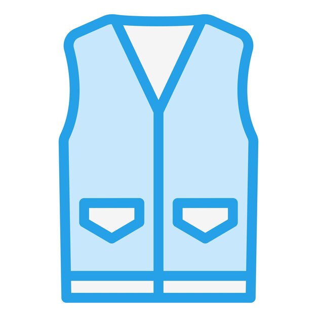 Vector vest vector icon design illustration