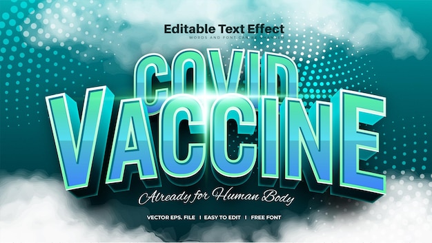 Vet covid vaccin teksteffect