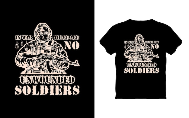Design della maglietta del giorno dei veterani