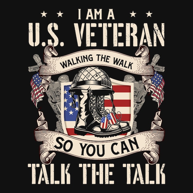 Veteran graphic tshirt designs