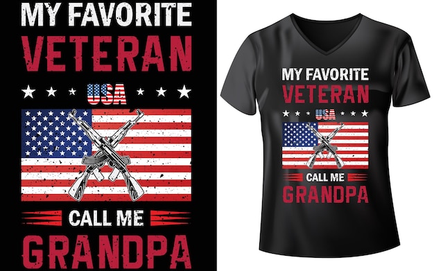 Veteran t-shirt design