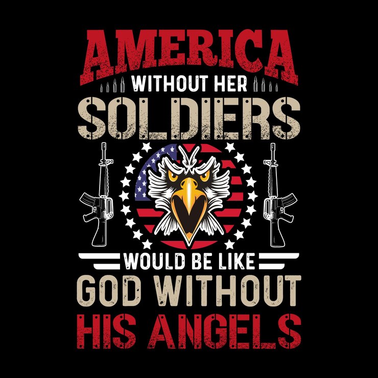 Vector veteran t shirt design