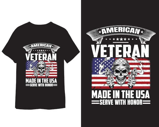 Veteran T shirt design