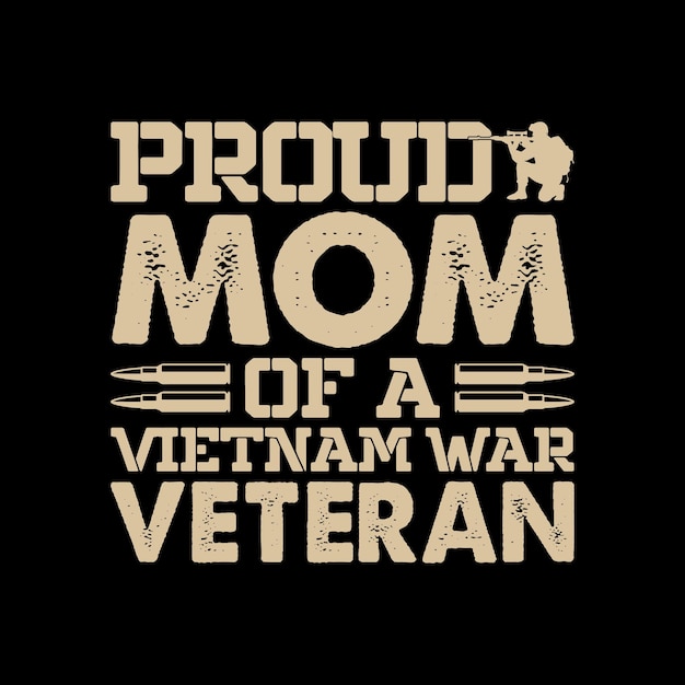 Vector veteran tshirt design