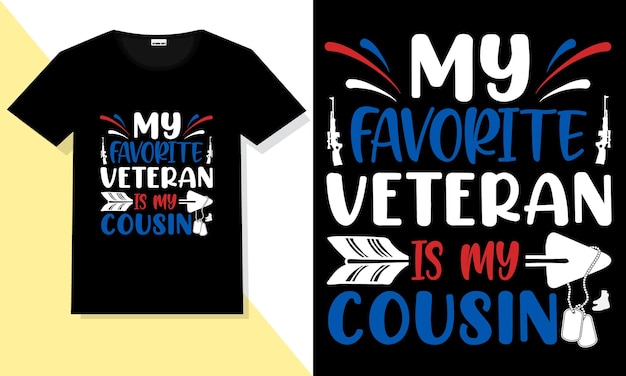 Veteran typography T Shirt Design