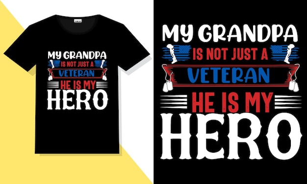 Veteran typography T Shirt Design