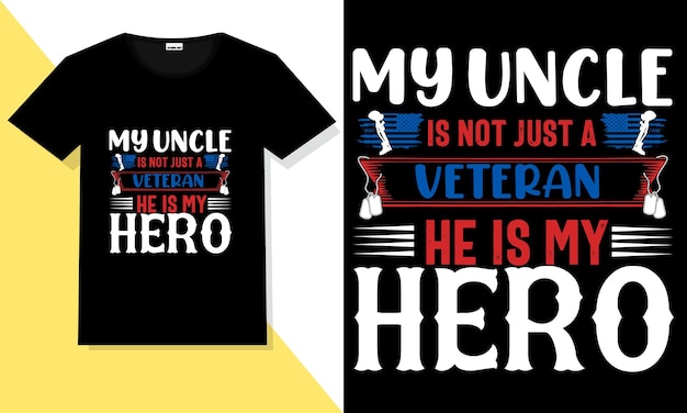 Veteran typography T Shirt Design