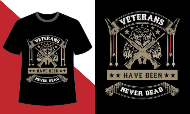 Veteranendag t-shirtontwerp