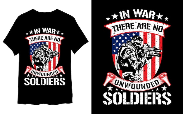 Veterans dag t-shirt ontwerp