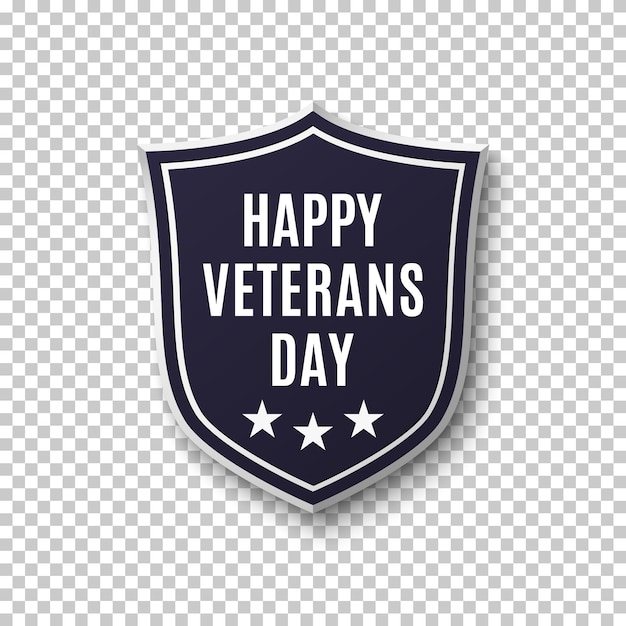 Veterans day background. abstract shield.  illustration