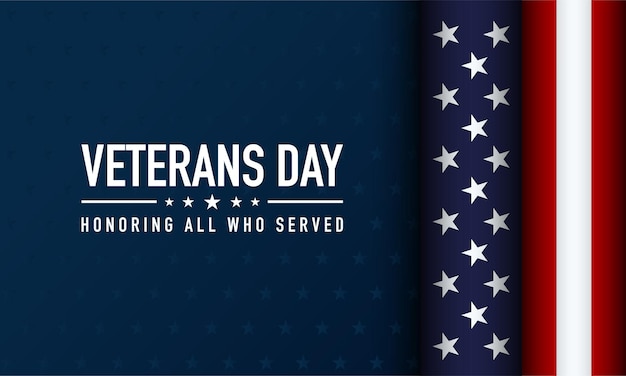 Veterans Day Background Design