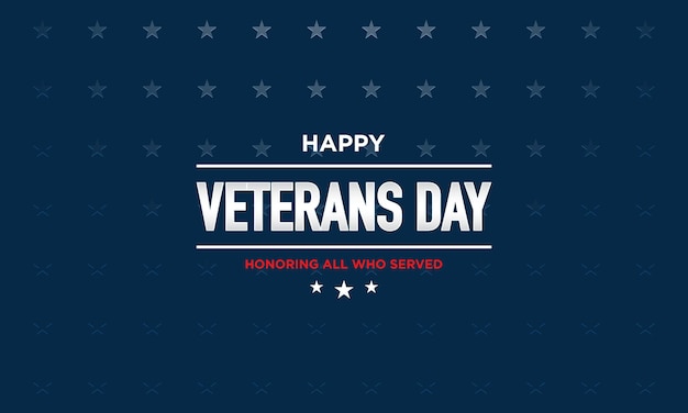 Veterans Day Background Design