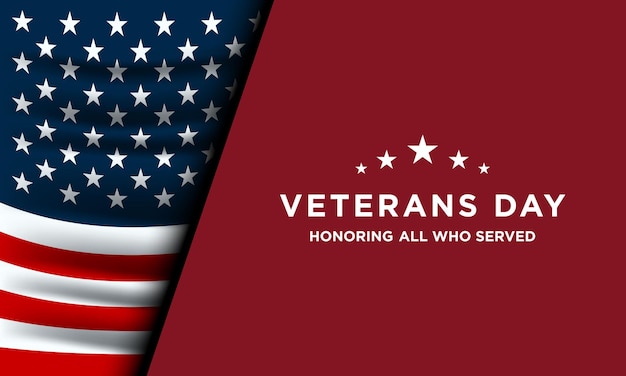 Veterans Day Background Design