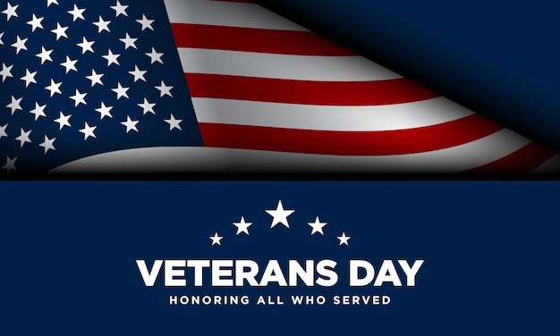 Veterans day background design