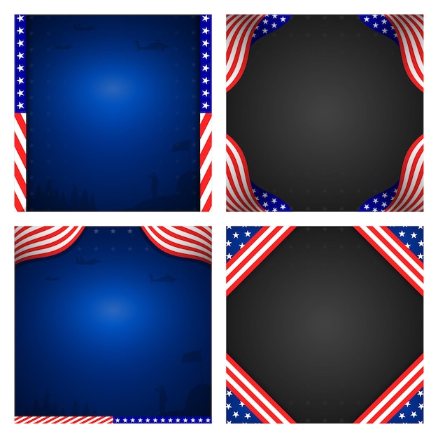 Veterans Day Background, with Copy Space area, Suitable to use on Veterans Day event