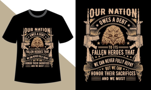 Veterans Day T shirt Design