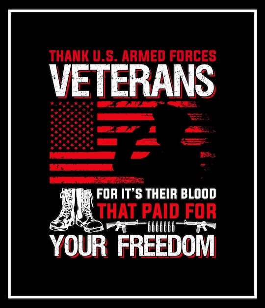 veterans day t-shirt design