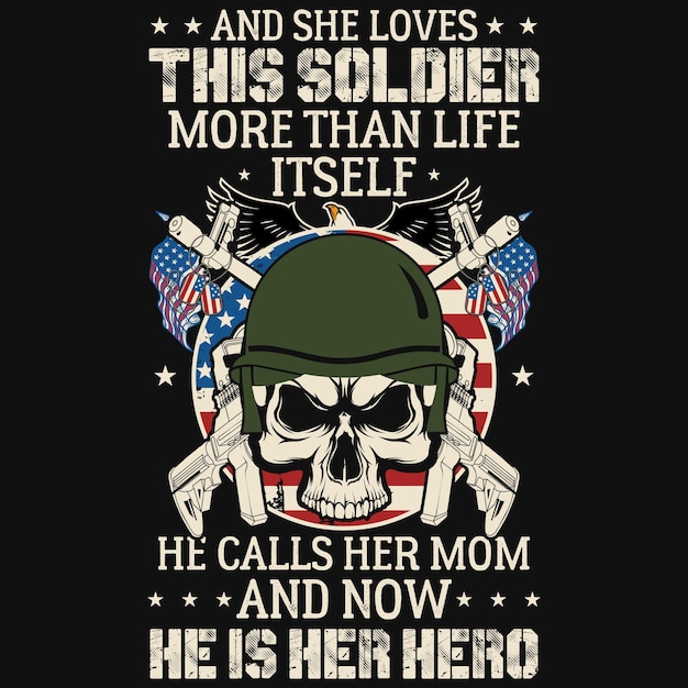 Veterans day tshirt design