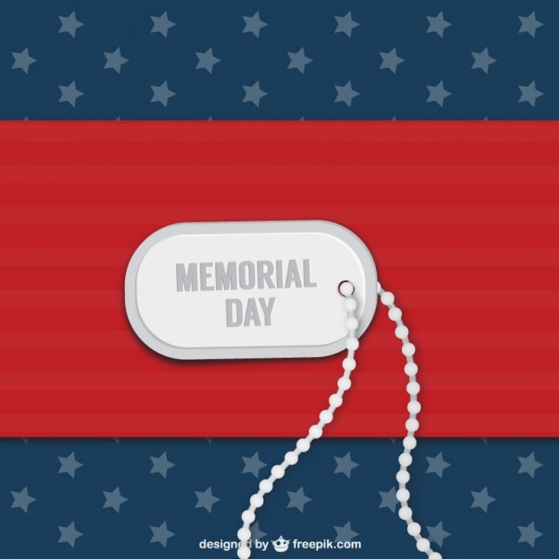 Veterans memorial identification tag