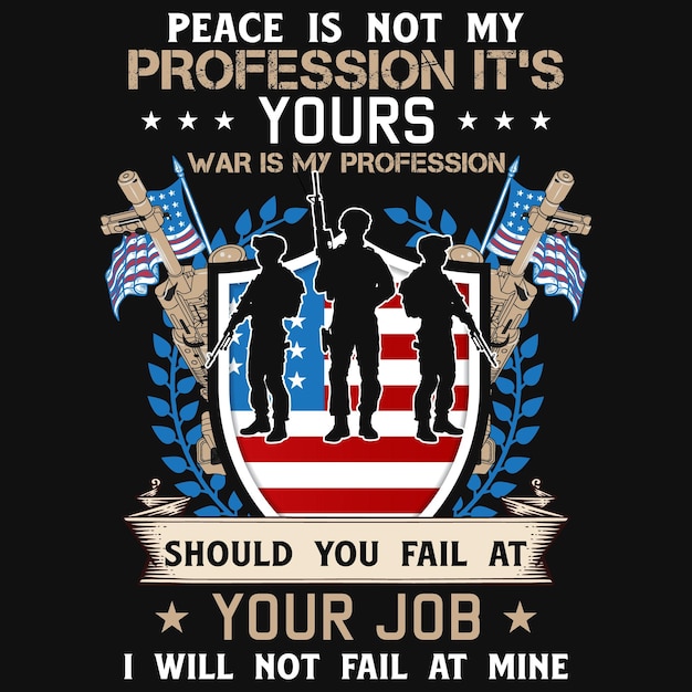 Veterans tshirt design