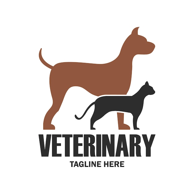 Veterinair logo ontwerp