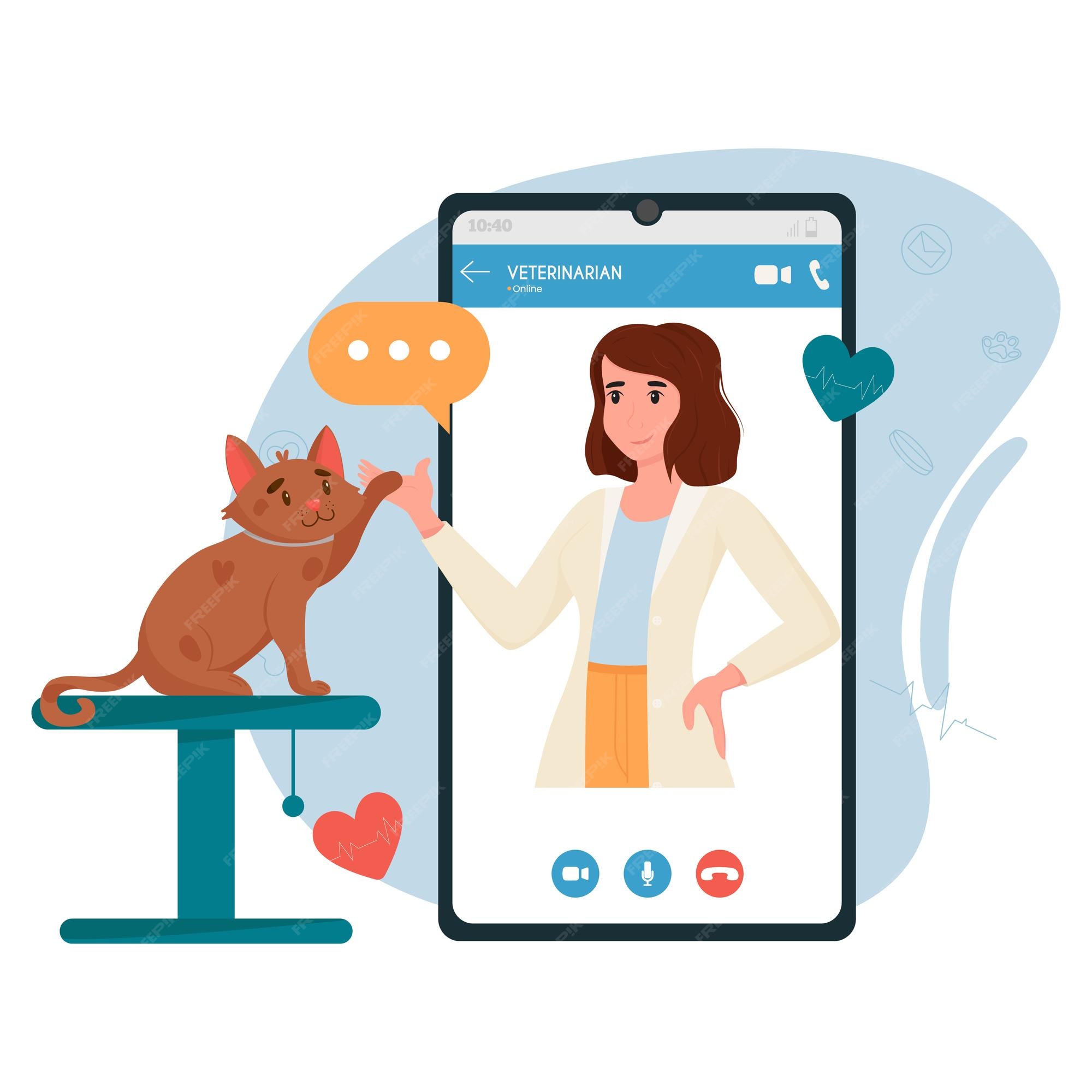 Premium Vector | Veterinary doctor appointment online veterinarian consultation pet care animal medical diagnosis Premium Vector | Veterinary doctor appointment online veterinarian consultation pet care animal medical diagnosis