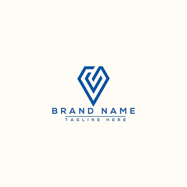 VG Logo Design Template Vector Graphic Branding Element