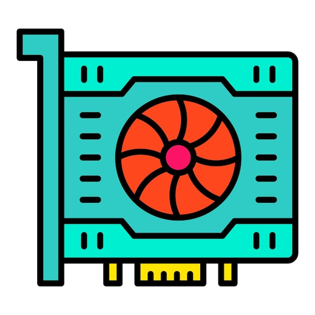 VGA カード アイコン