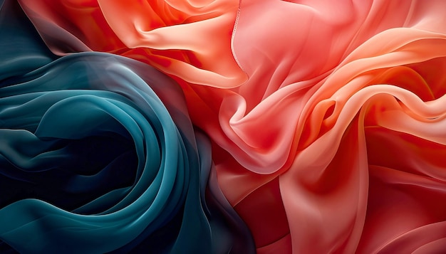 Вектор Яркий абстрактный фон баннер с волнами цветового градиента ombre и художественным дизайном неонового свечения