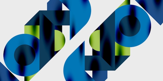 Vibrant abstract background circles with smooth gradients creating a dynamic and modern design Ideal for creative tech or contemporarythemed projects