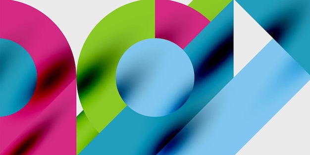 vibrant abstract background circles with smooth gradients creating a dynamic and modern design ideal for creative tech or contemporarythemed projects