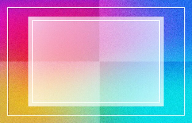 Vector vibrant color grainy gradient background