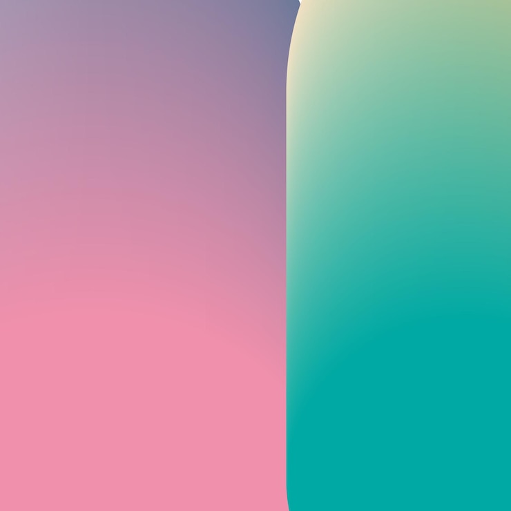 Vector vibrant emerald teal pastel abstract vector background
