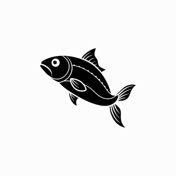 Vibrant Fish Vector silhouettes High Quality Colorful Fish Image for Graphic Design