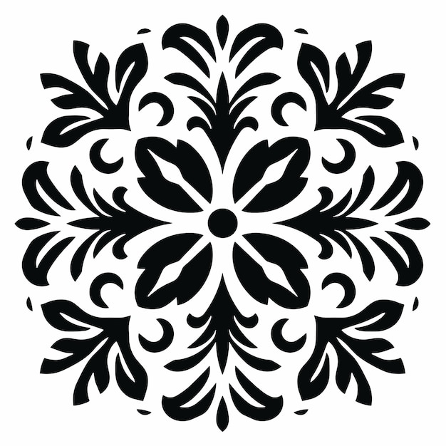 鮮やかな花柄デザインのシームレスなベクトル図