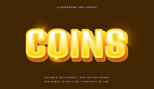 Vibrant golden fun text style font effect